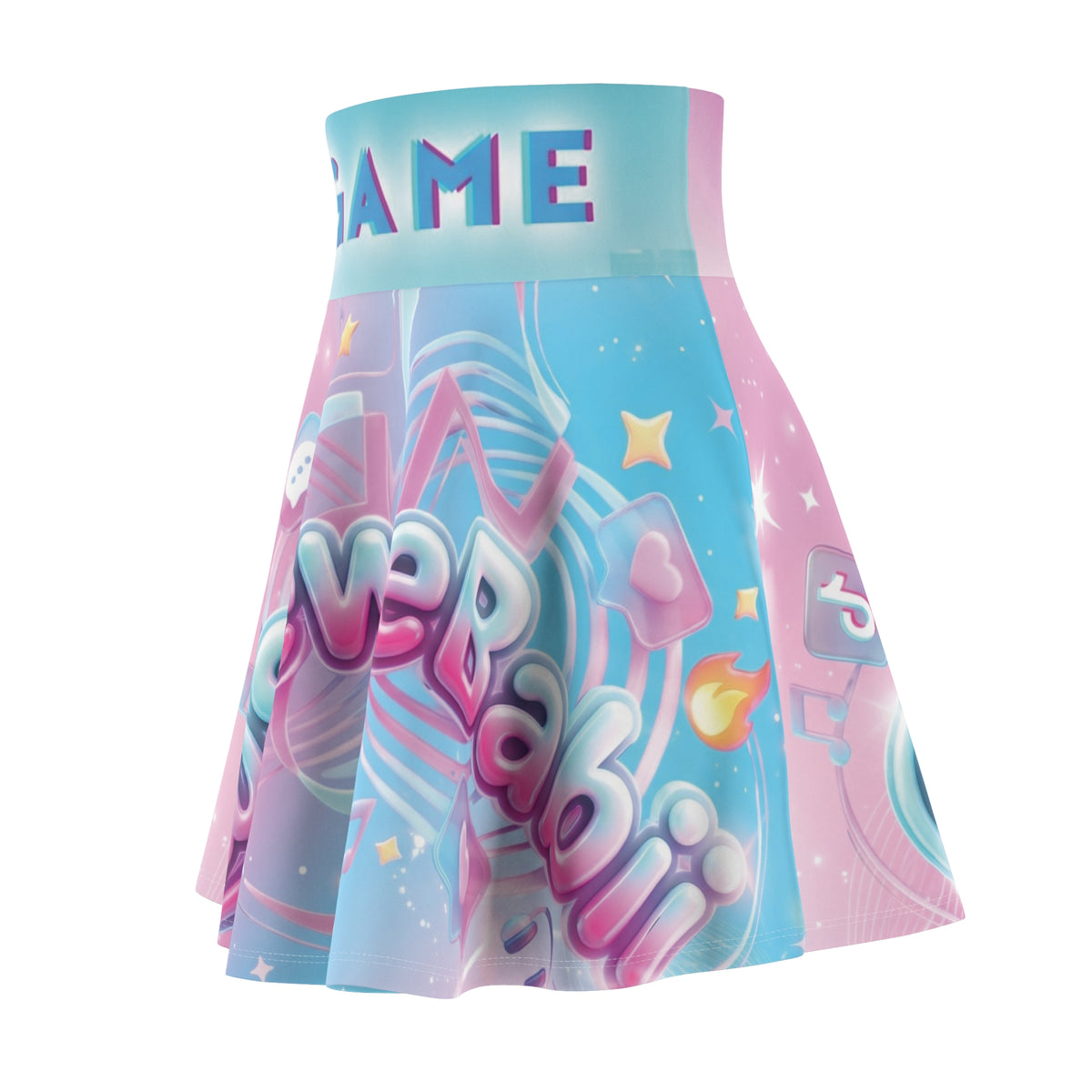 "@StewieBabii" Collection (AOP)Skater Skirt