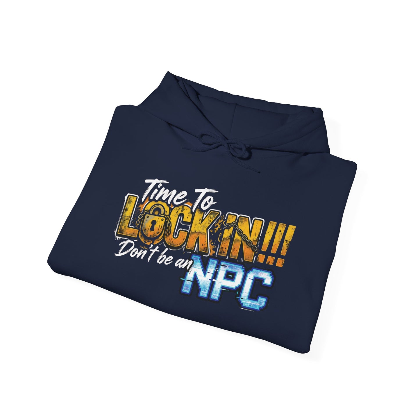 "Lock In" Graphic Pullover