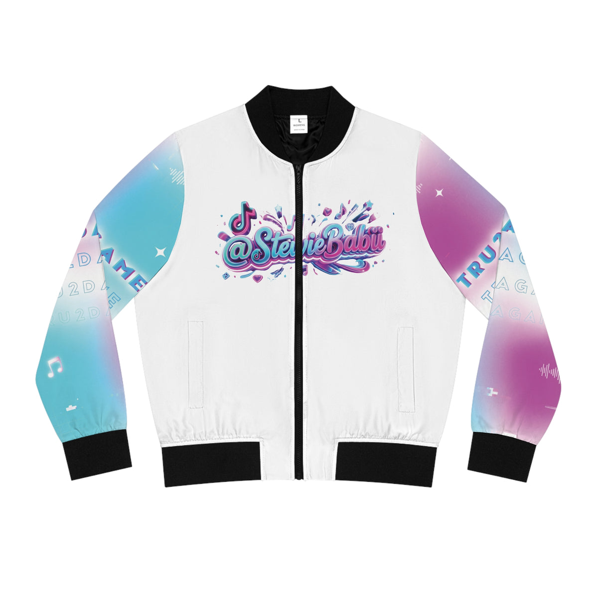 "@StewieBabii" Collection Women's (AOP)Bomber Jacket