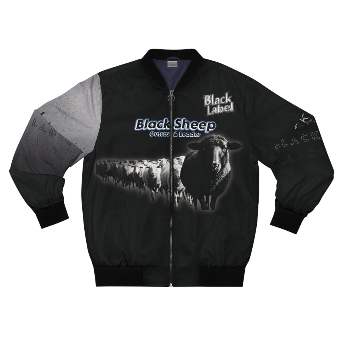 "Black Sheep" Bomber Jacket