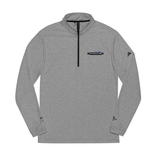 Tru2DaGame(T2DGear) Logo Embroidered Quarter-Zip — adidas® Minimal Logo