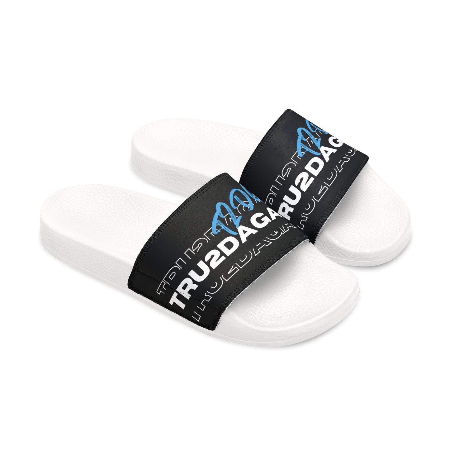 Tru2DaGame(T2DGear) Logo Men's Slides