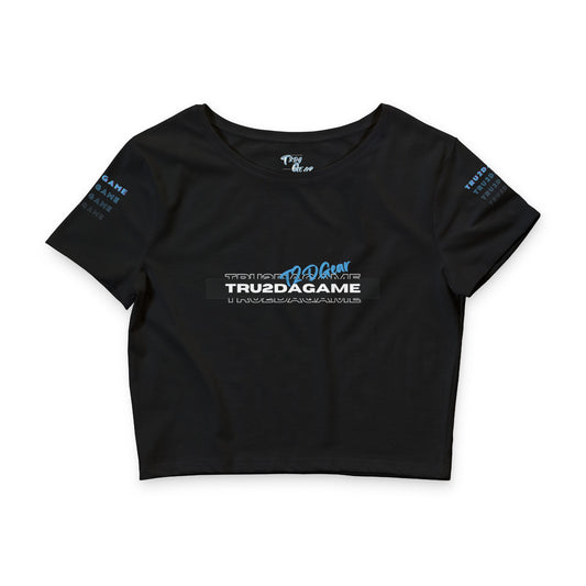 Tru2DaGame(T2DGear) Logo Women���s Crop Tee