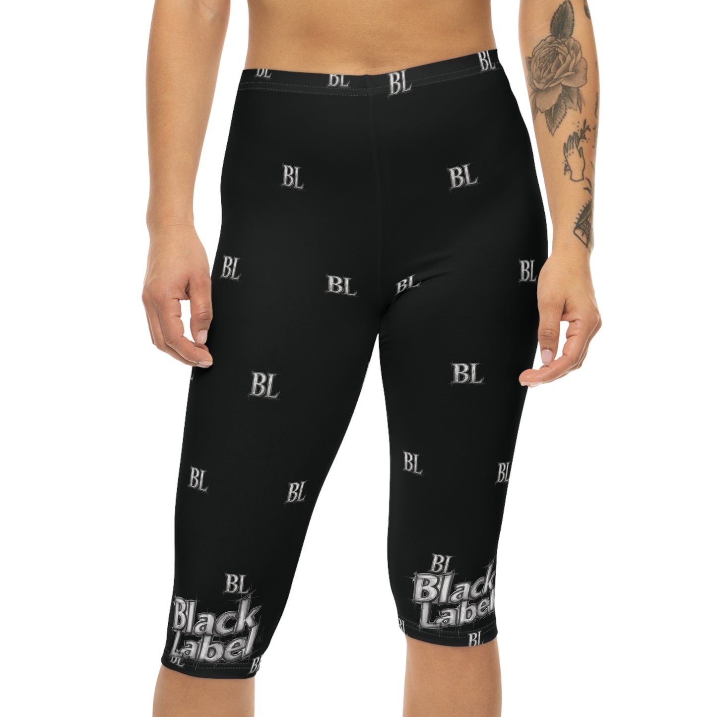 "Peach Smackers" Capri Leggings