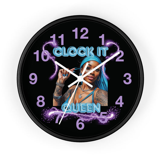 "Clock It" Wall Clock