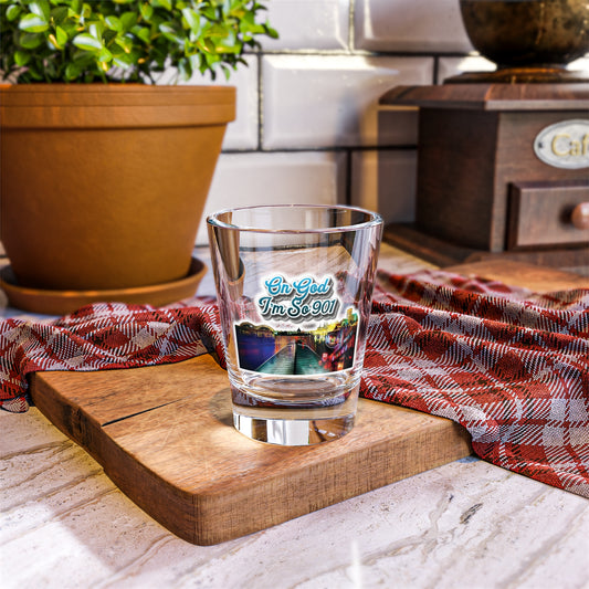 "On God" 1.5oz Shot Glass