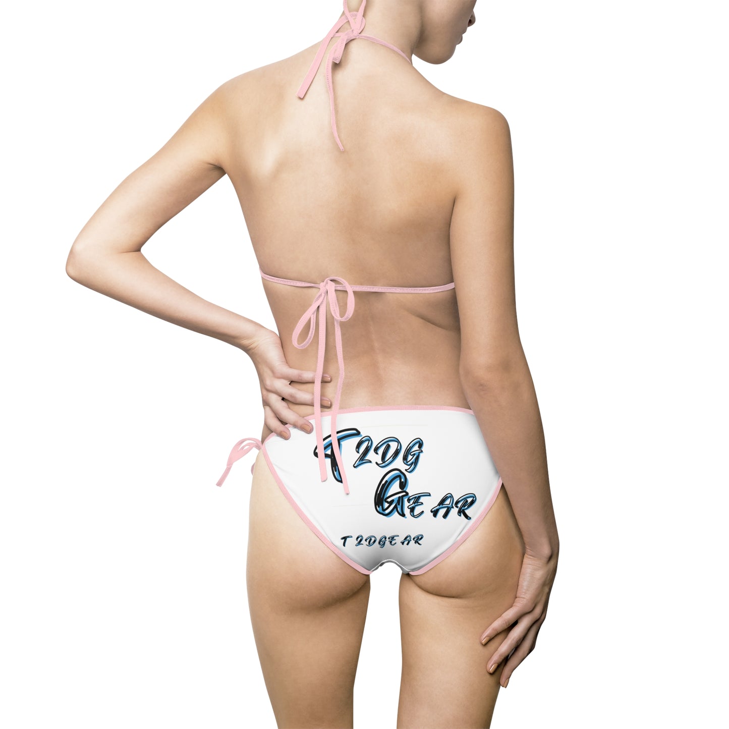 "Haters Salty" Women's Tie-Side Bikini