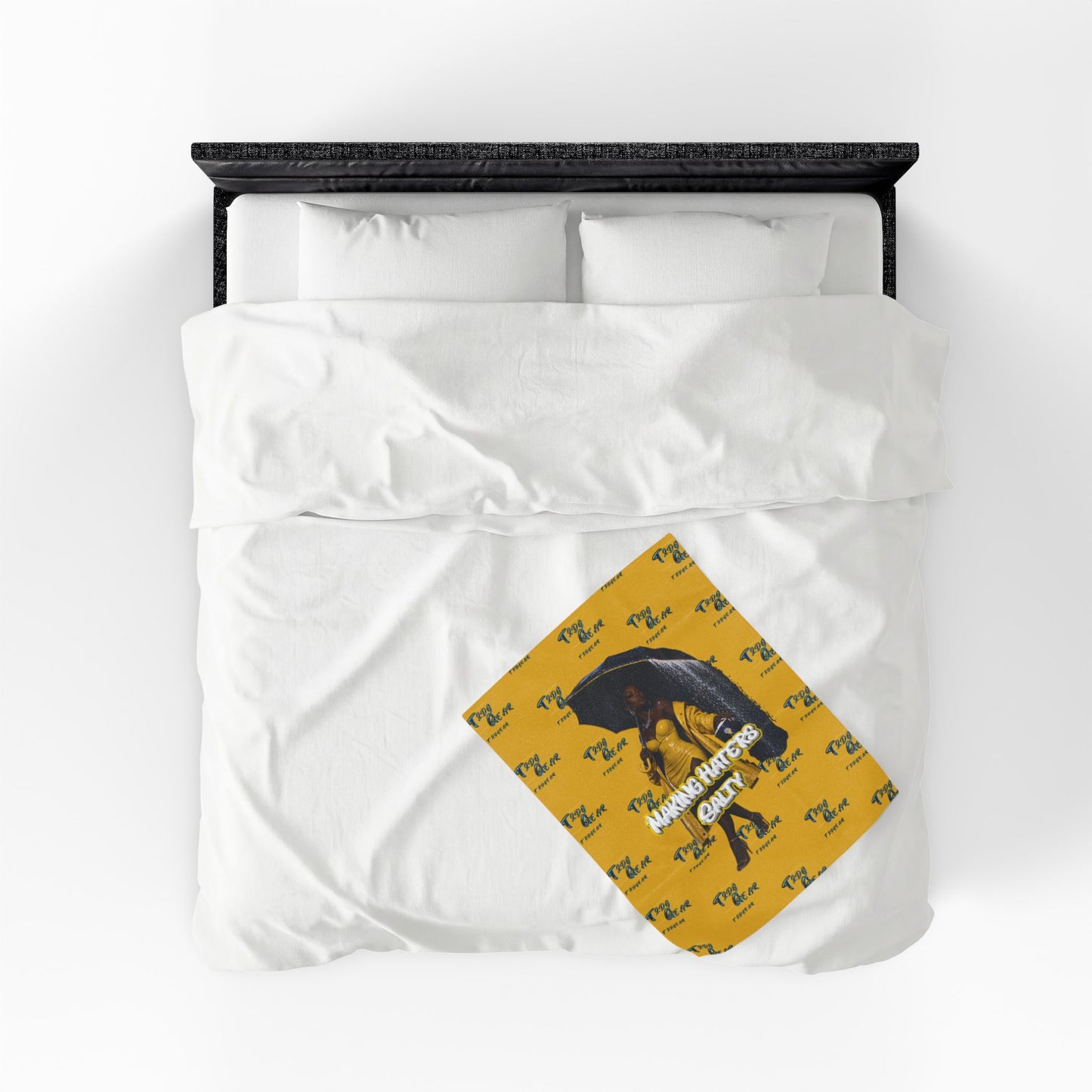 "Haters Salty" Velveteen Plush Blanket
