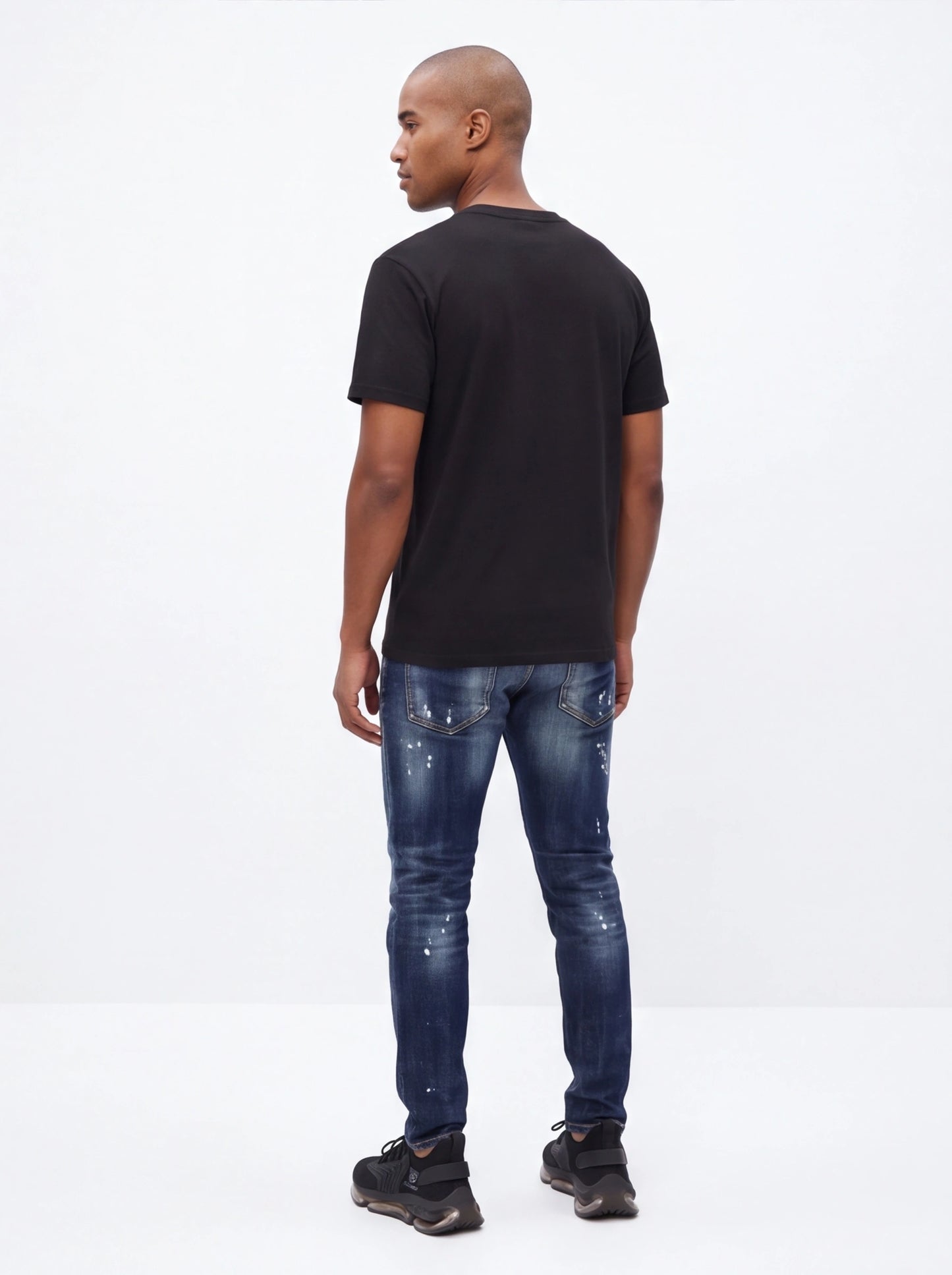 Men's Distressed Slim Fit Jeans