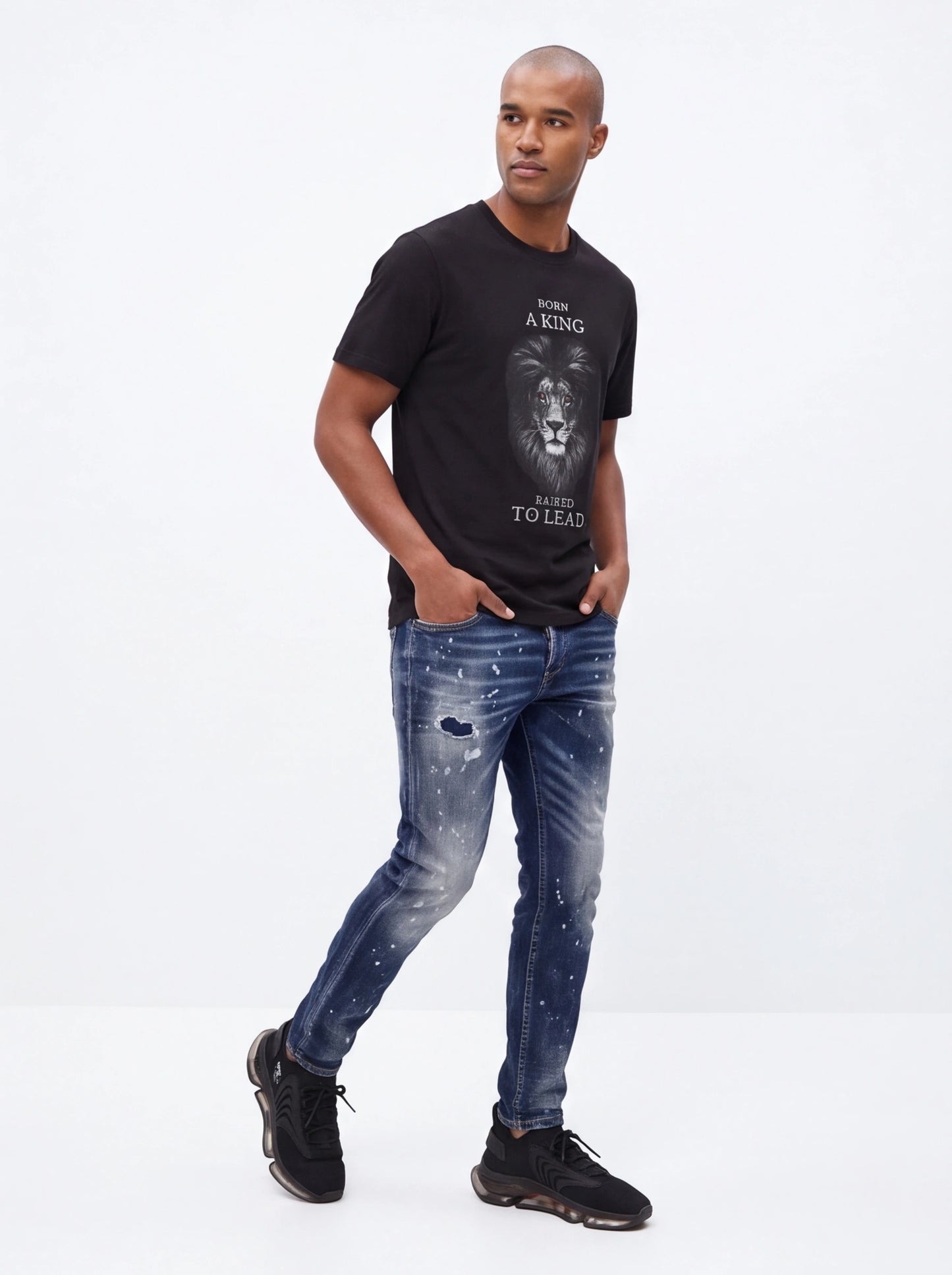 "Born A King" Graphic Tee