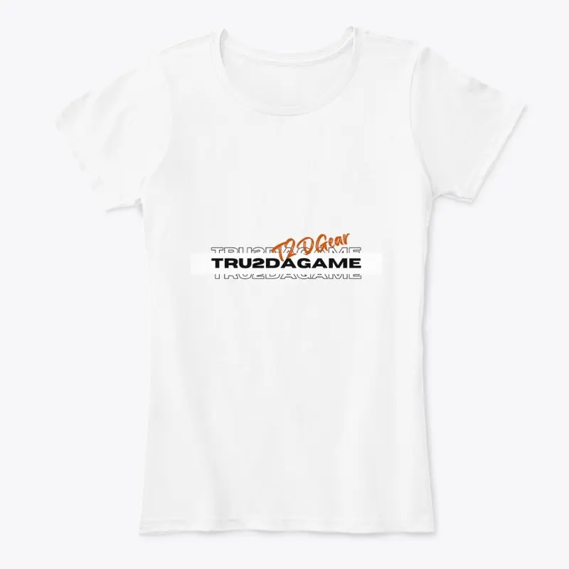 Tru2DaGame(T2DGear) Logo - White