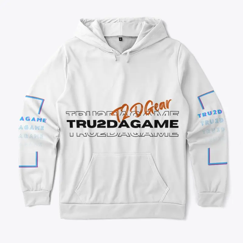 Tru2DaGame(T2DGear) Logo - White