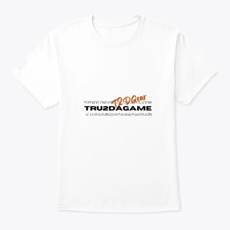 Tru2DaGame(T2DGear) Logo - White