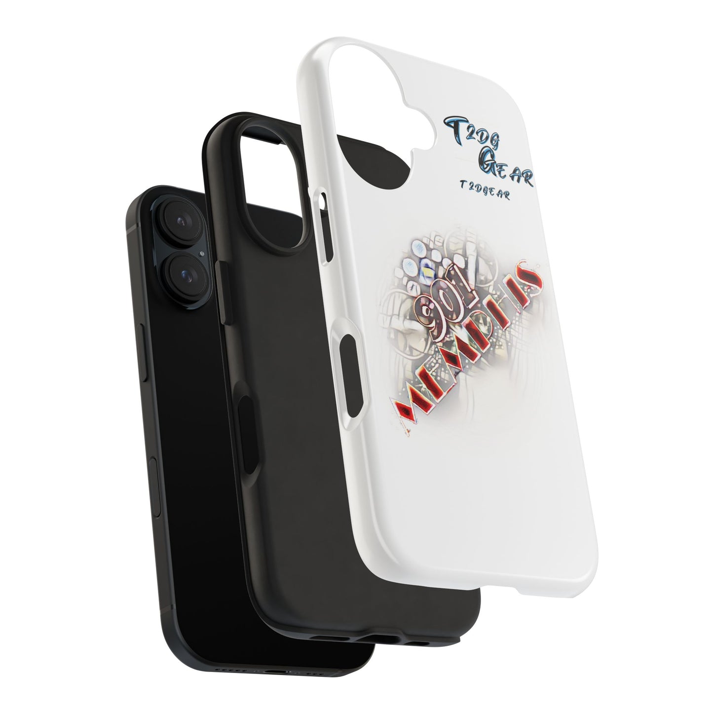 "901 Memphis" Tough Phone Case
