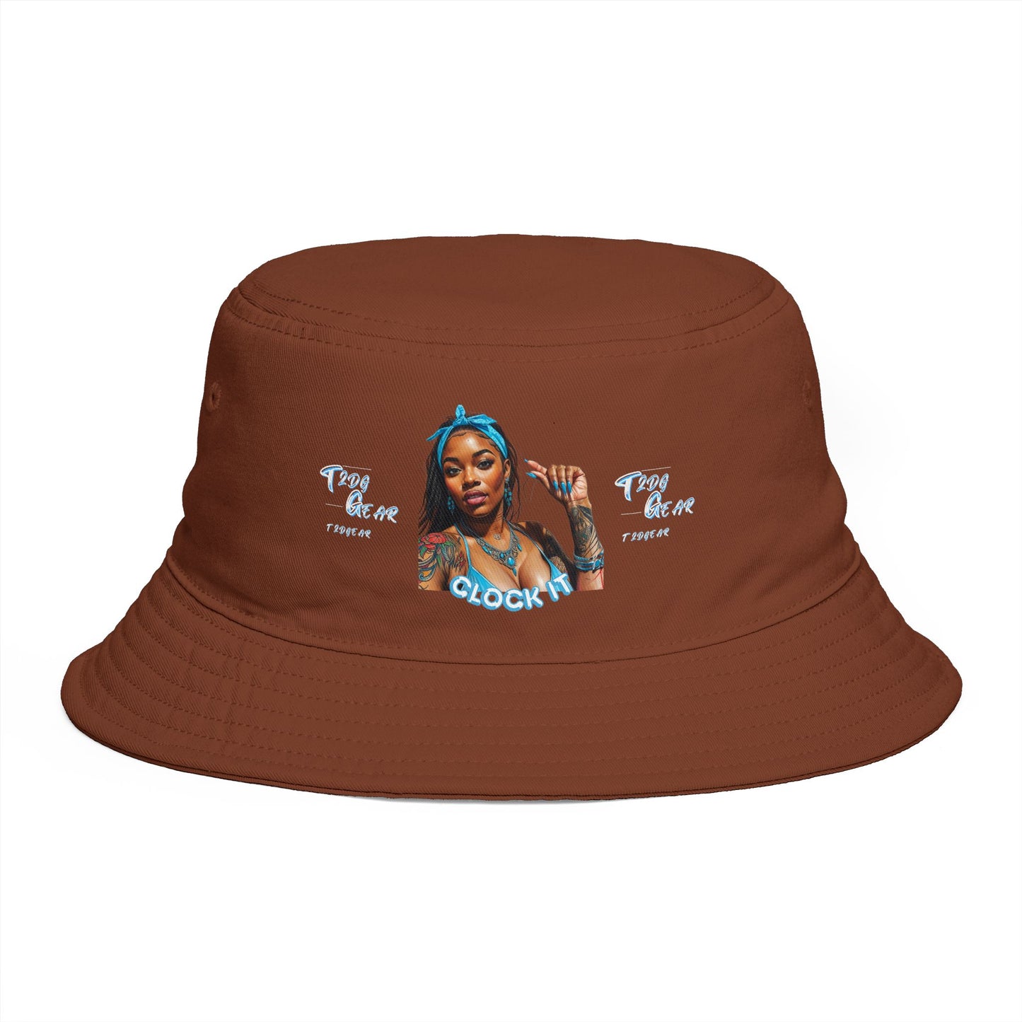 "Clock It" Bucket Hat