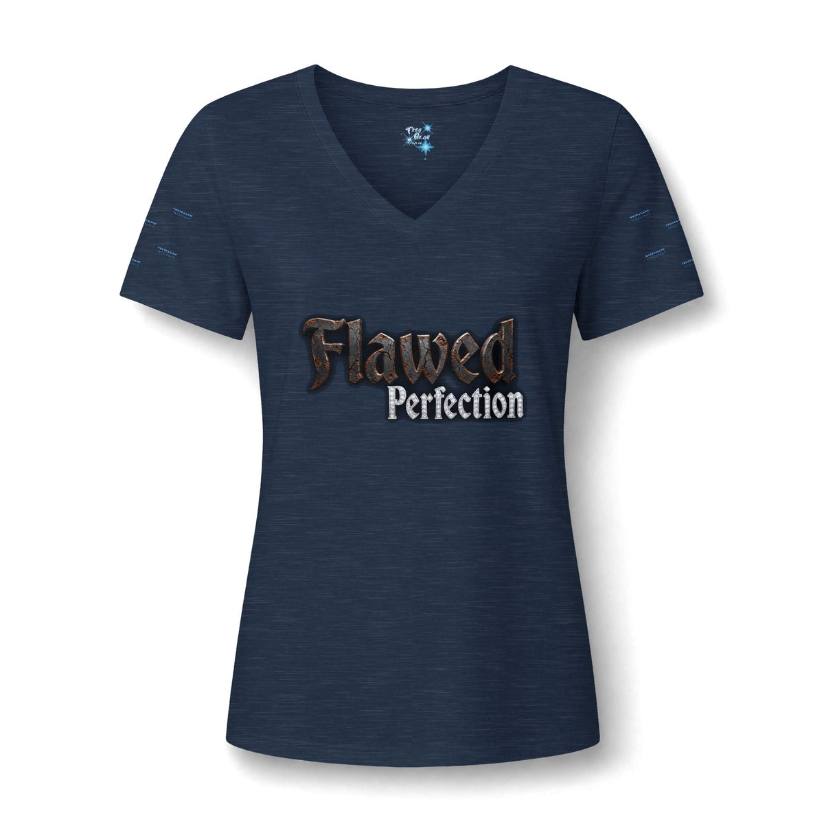 Flawed Perfection Women’s V‑Neck Tee