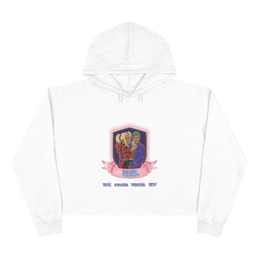 "Twisted/Toxic Love" Crop Hoodie