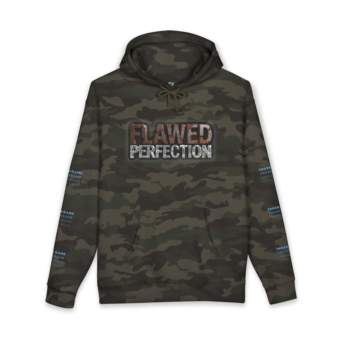 "Flawed Perfection" Men's Graphic Hoodie