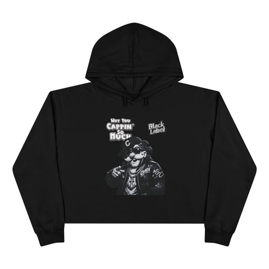"Cappin'" Crop Hoodie