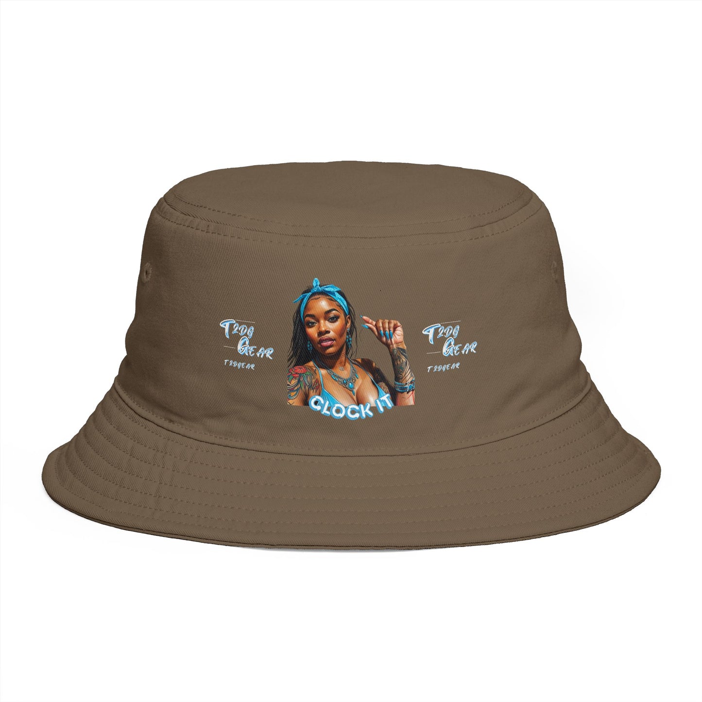 "Clock It" Bucket Hat
