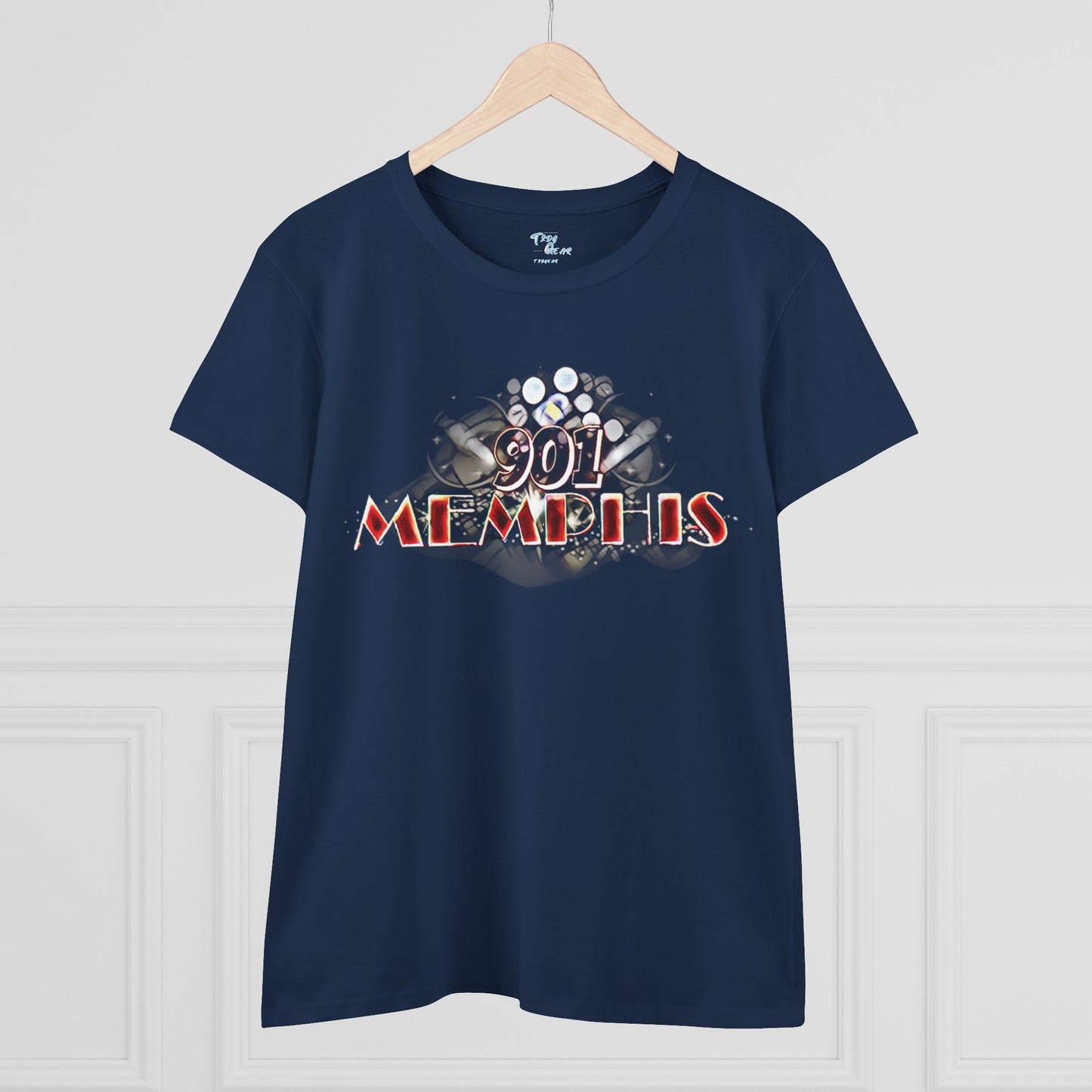 "901 Memphis" Women���s Cotton Tee