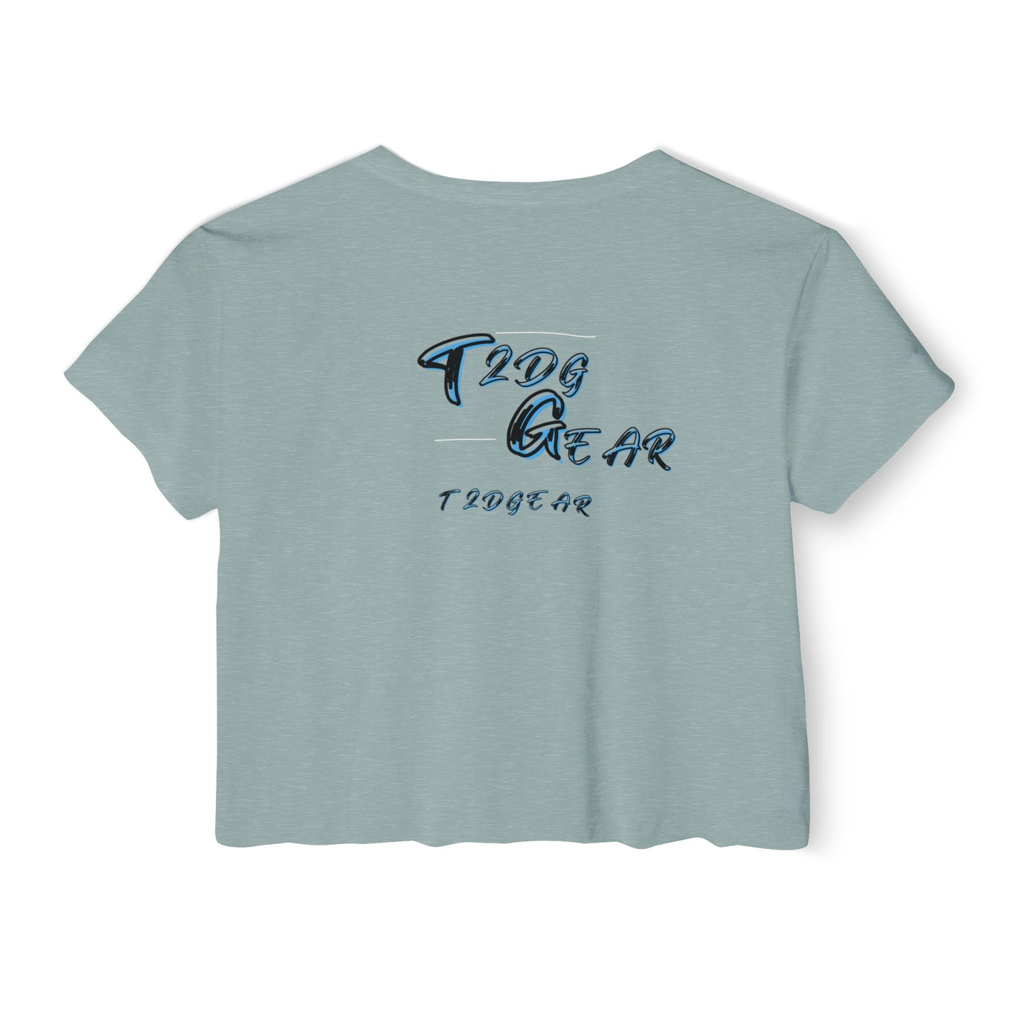"Haters Salty" Women's Graphic Crop Tee