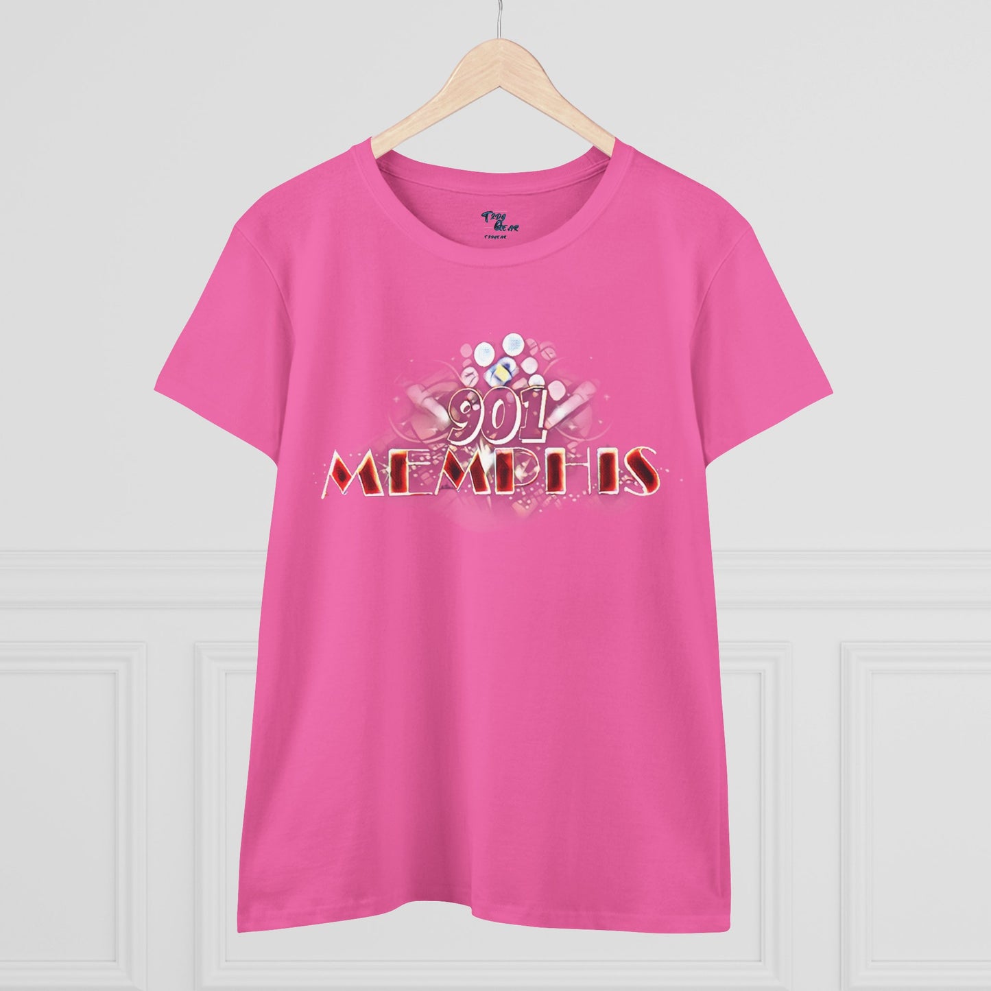 "901 Memphis" Women���s Cotton Tee