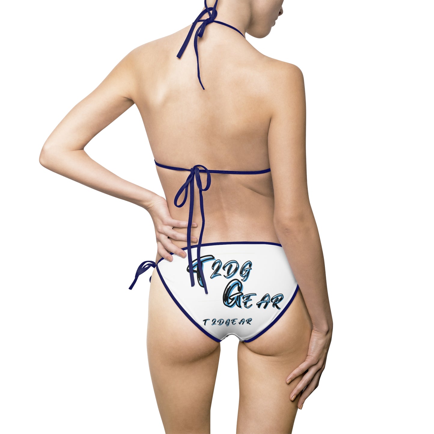 "Haters Salty" Women's Tie-Side Bikini