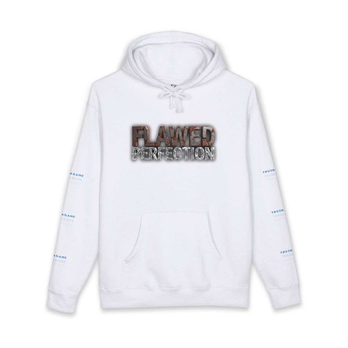 "Flawed Perfection" Men's Graphic Hoodie