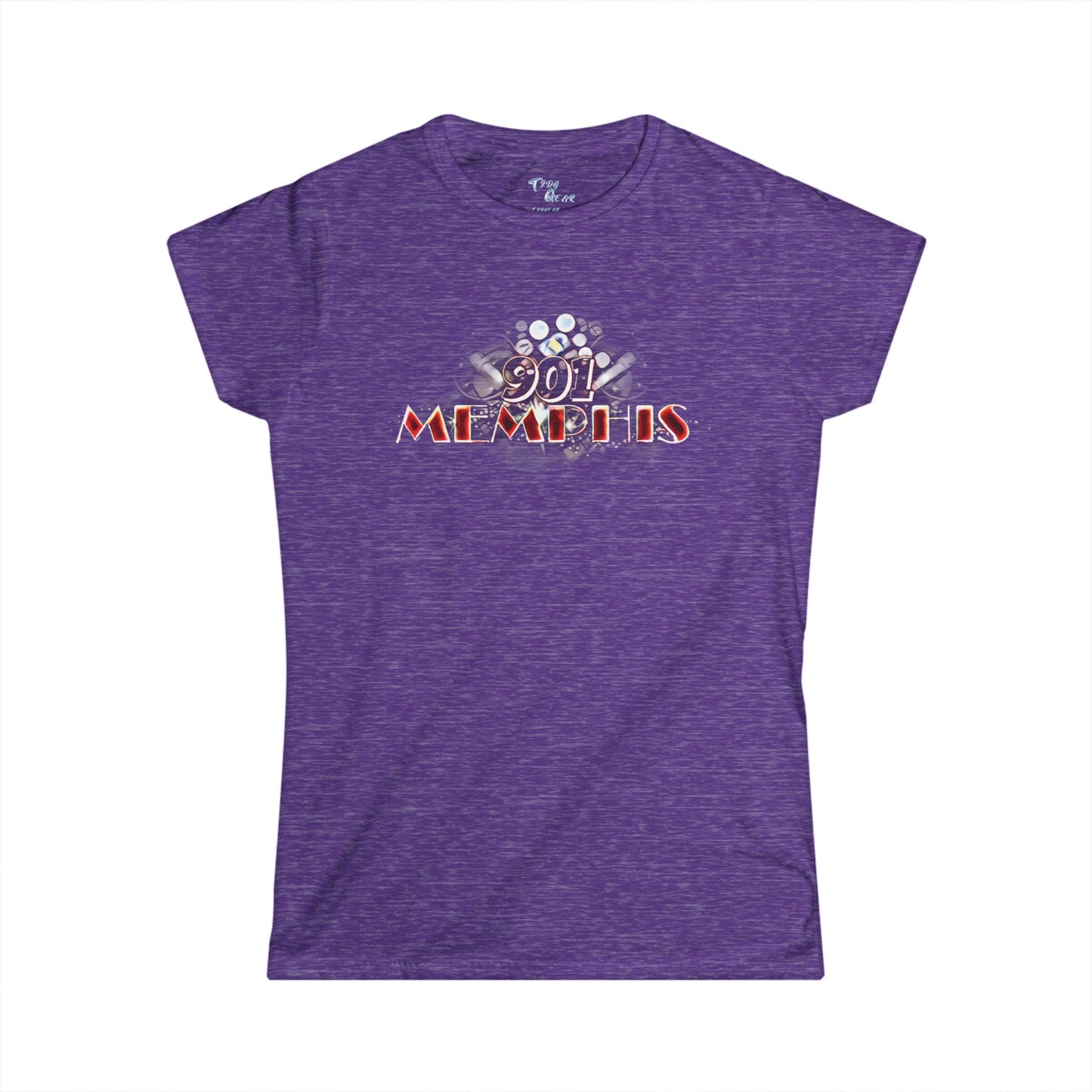 "901 Memphis" Women's Softstyle Tee