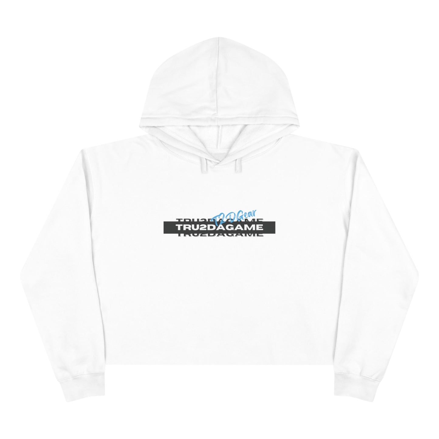 Tru2DaGame(T2DGear) Logo Crop Hoodie