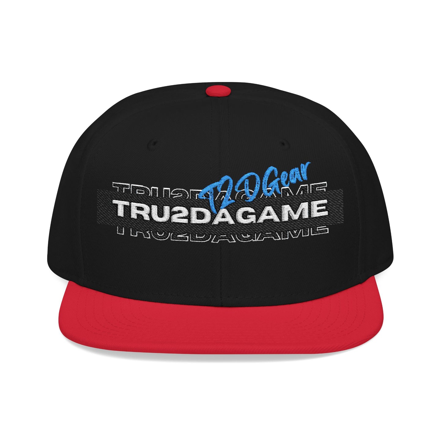 Tru2DaGame(T2DGear) Logo Embroidered Snapback Hat