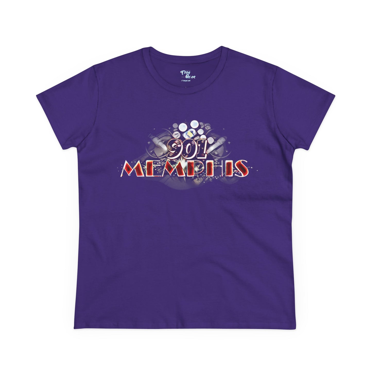 "901 Memphis" Women���s Cotton Tee