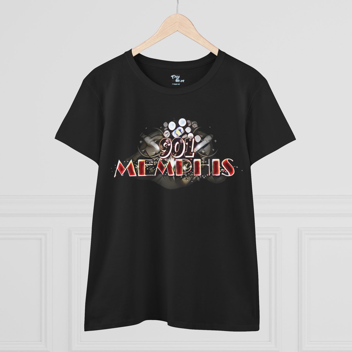 "901 Memphis" Women���s Cotton Tee