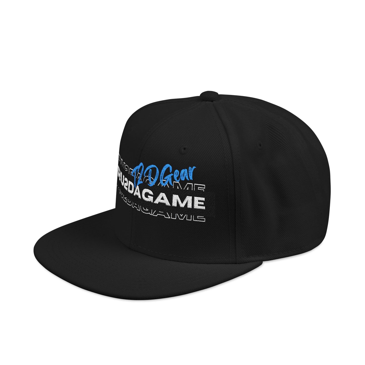 Tru2DaGame(T2DGear) Logo Embroidered Snapback Hat