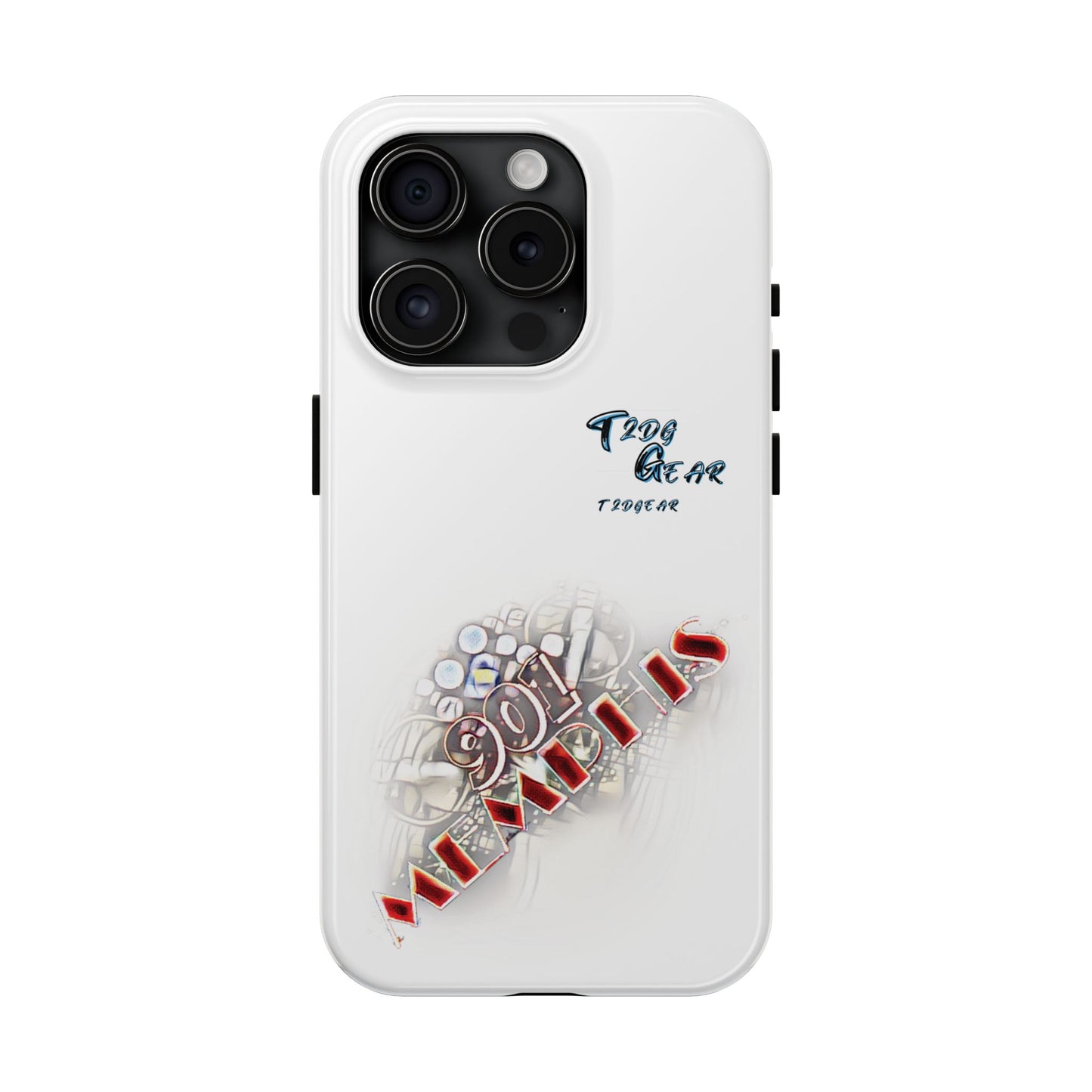 "901 Memphis" Tough Phone Case