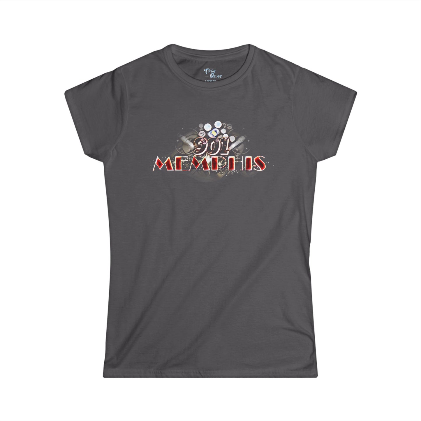 "901 Memphis" Women's Softstyle Tee
