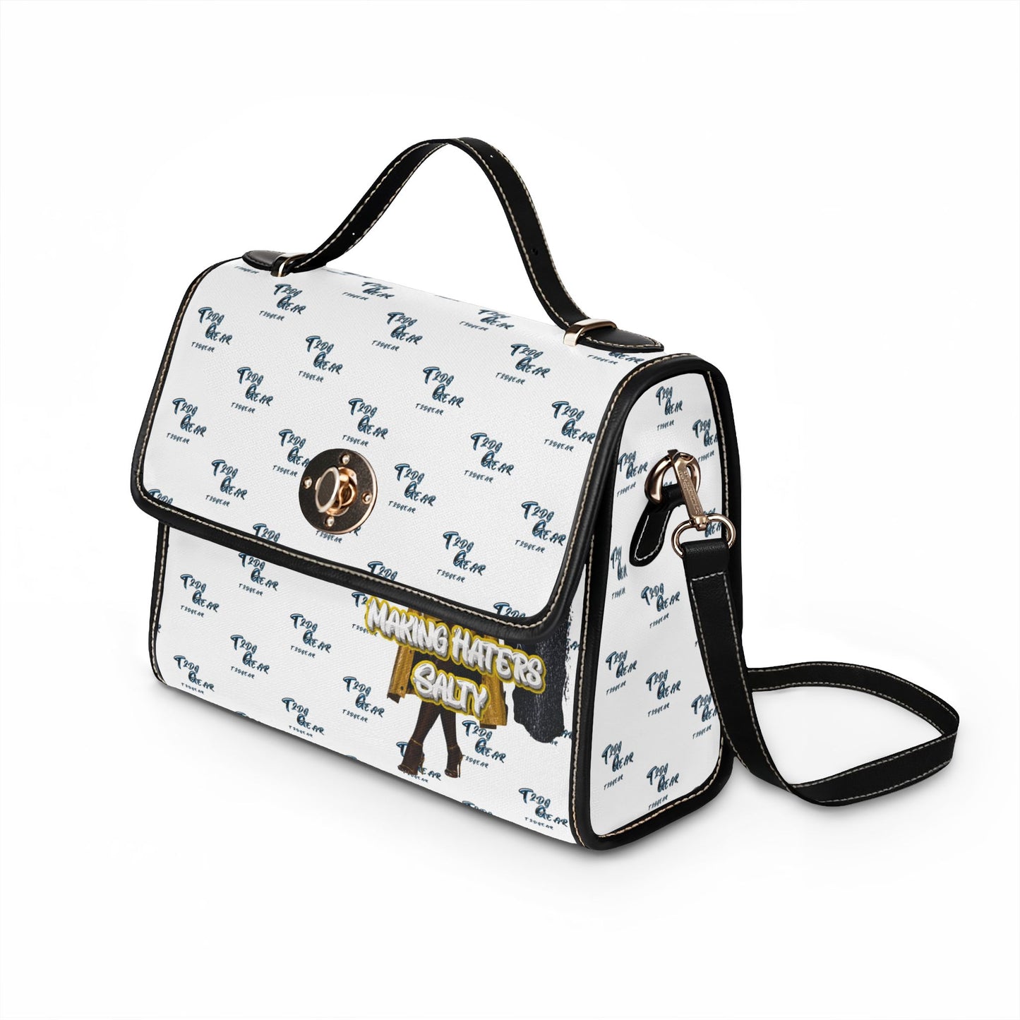 "Haters Salty" Designer Waterproof Satchel