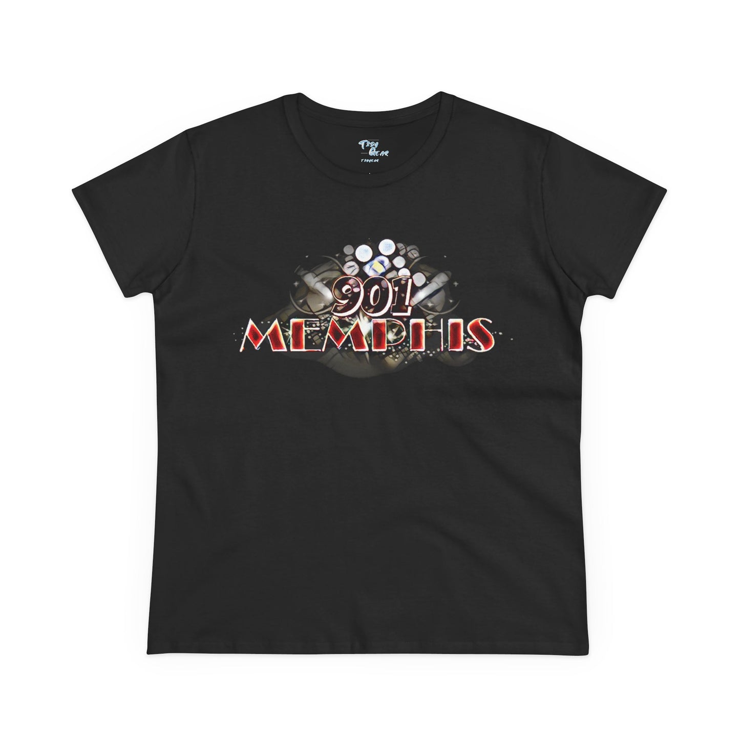 "901 Memphis" Women���s Cotton Tee