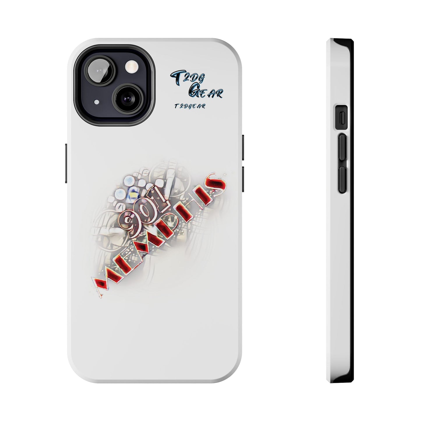 "901 Memphis" Tough Phone Case