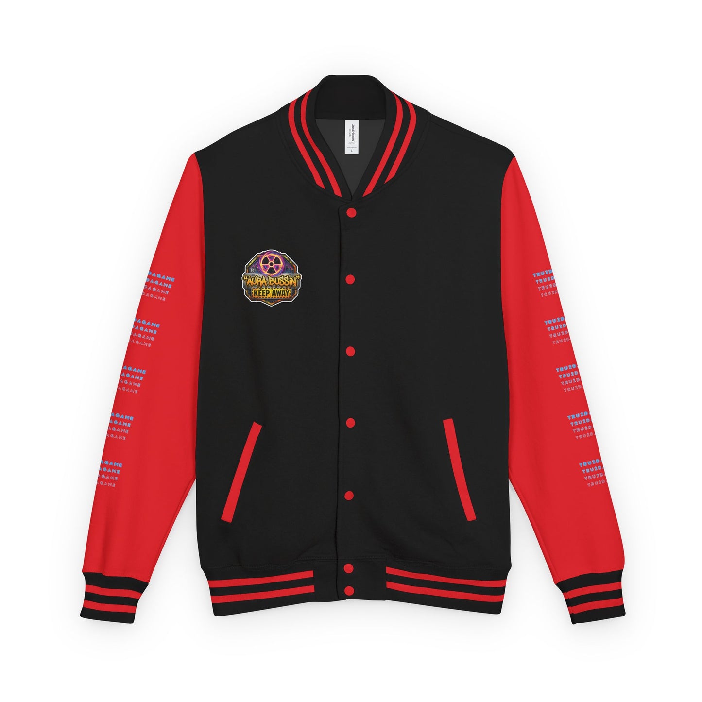 "Bussin' Aura" Letterman Jacket