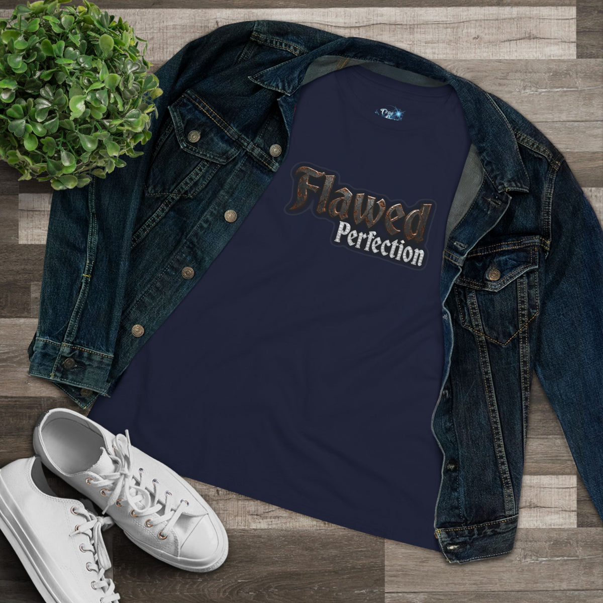 Flawed Perfection Women's Cotton Tee