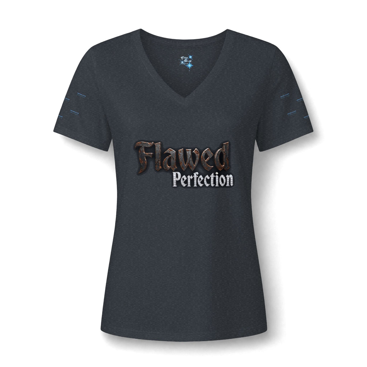 Flawed Perfection Women’s V‑Neck Tee