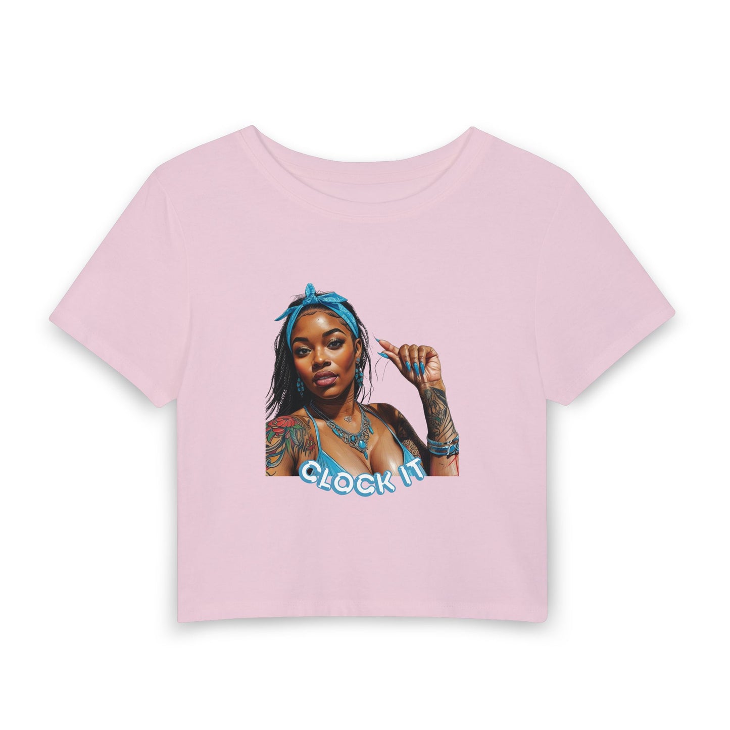 "Clock It" Baby Tee
