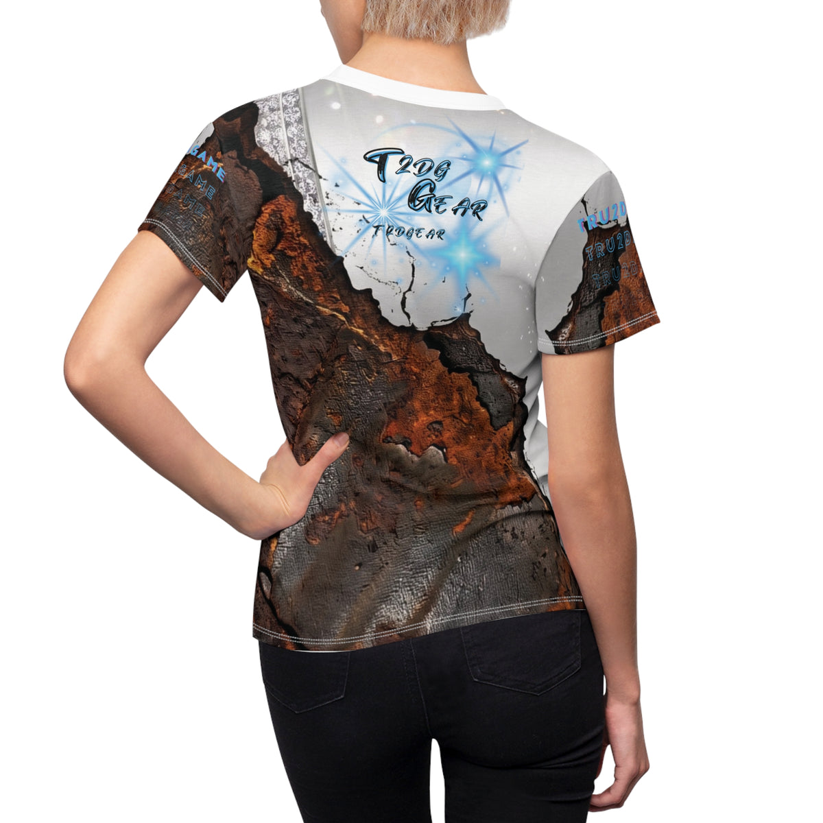 "Flawed Perfection" Women’s (AOP)Graphic Tee