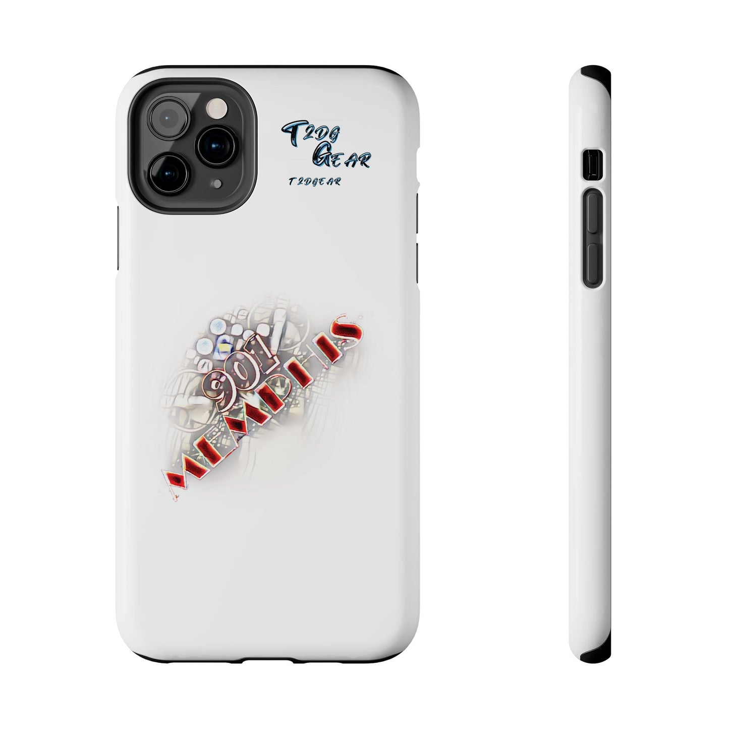 "901 Memphis" Tough Phone Case