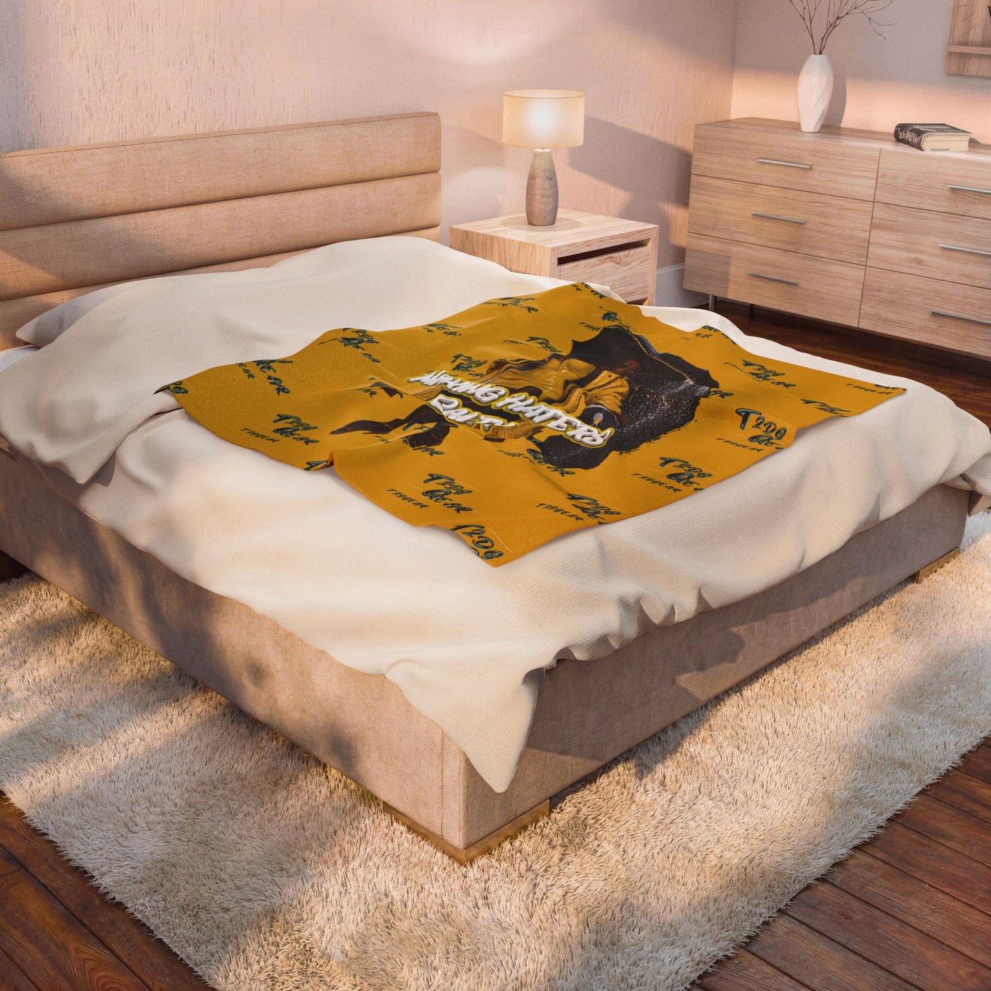 "Haters Salty" Velveteen Plush Blanket