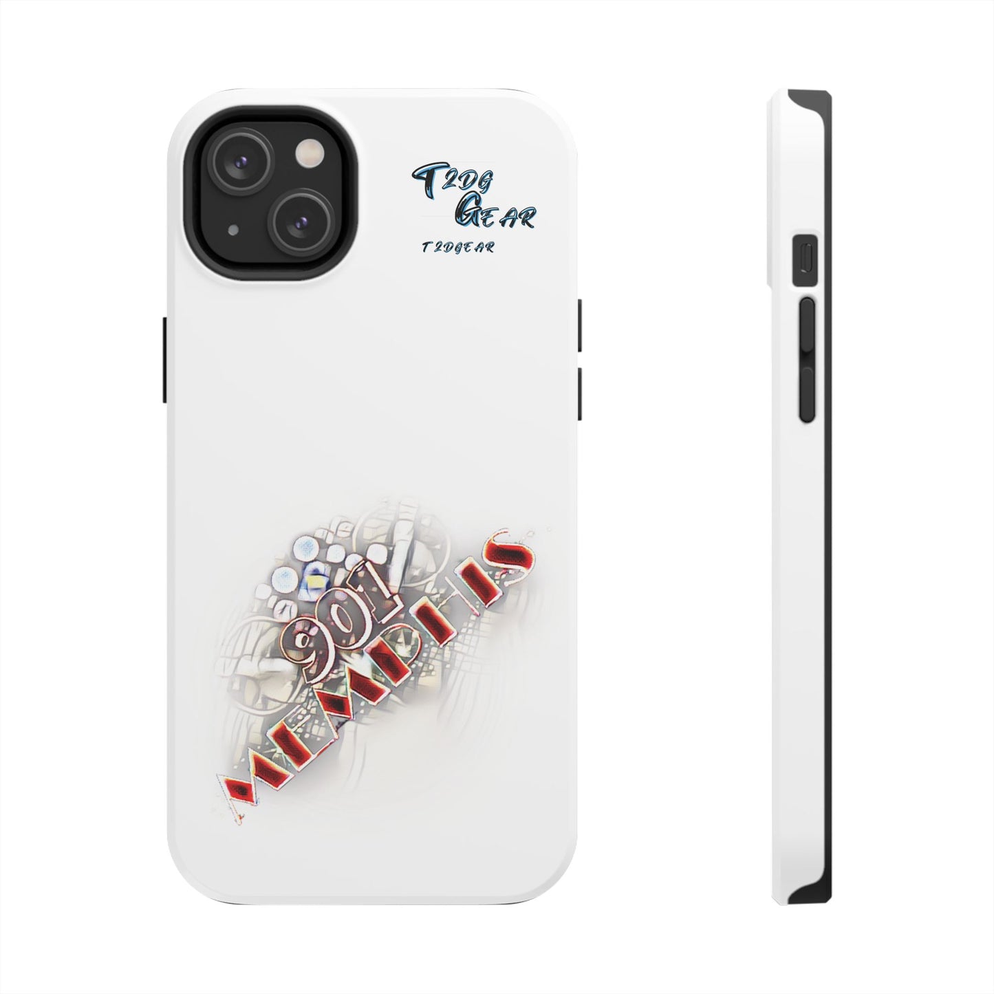 "901 Memphis" Tough Phone Case