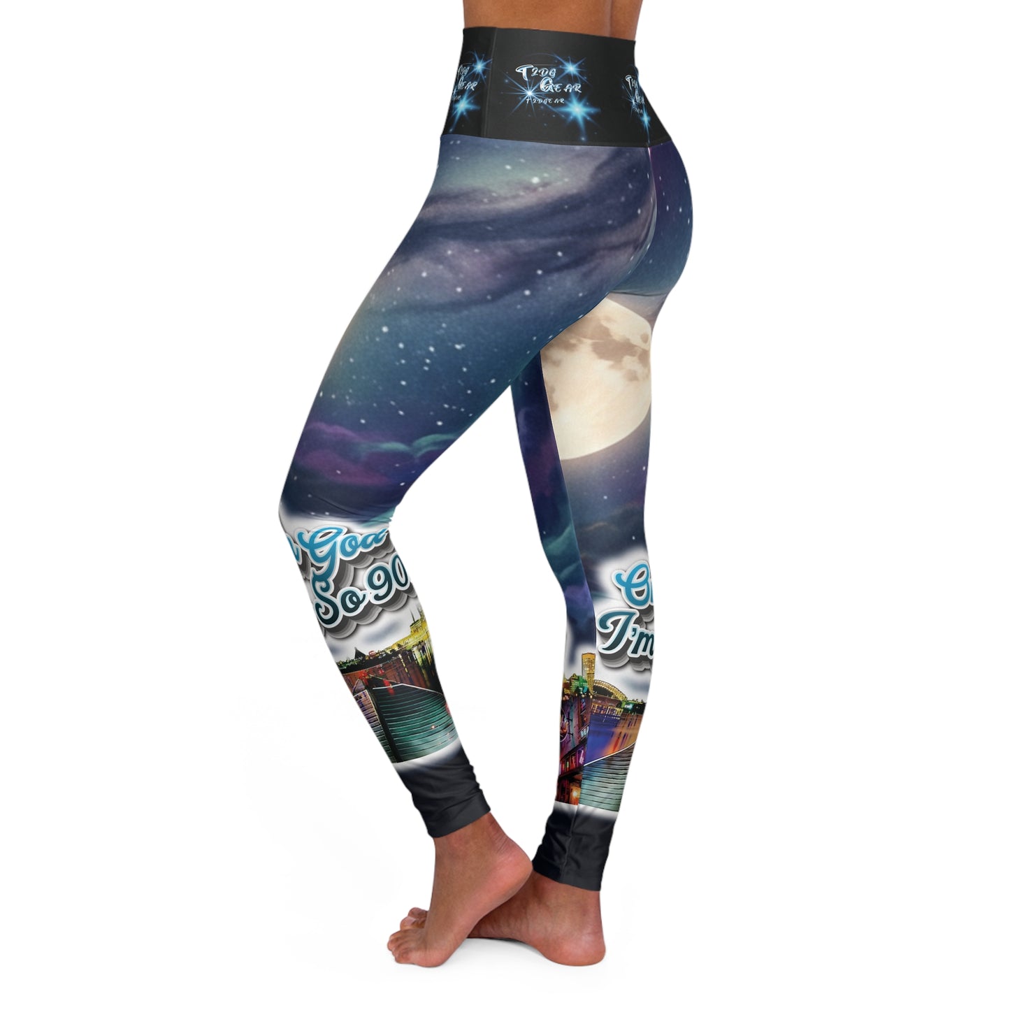 "On God" High-Waist Leggings