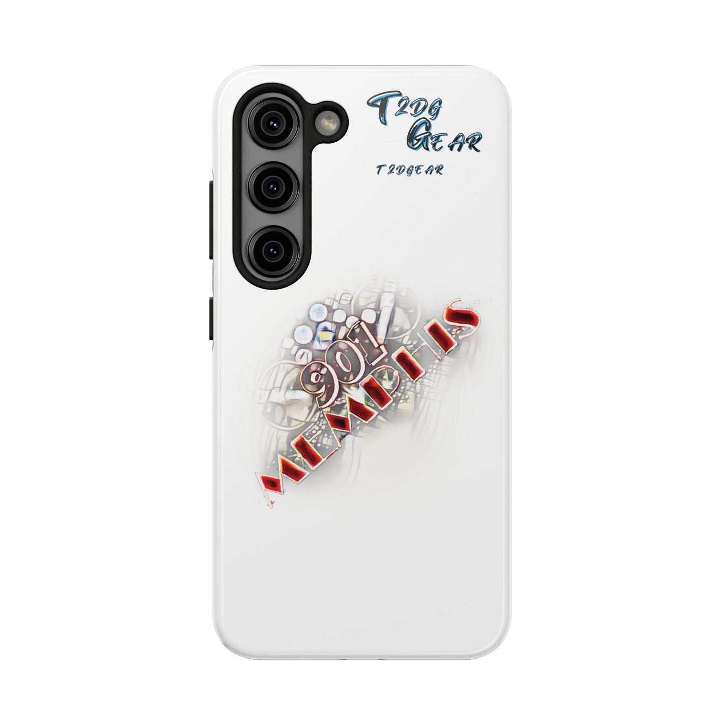 "901 Memphis" Tough Phone Case